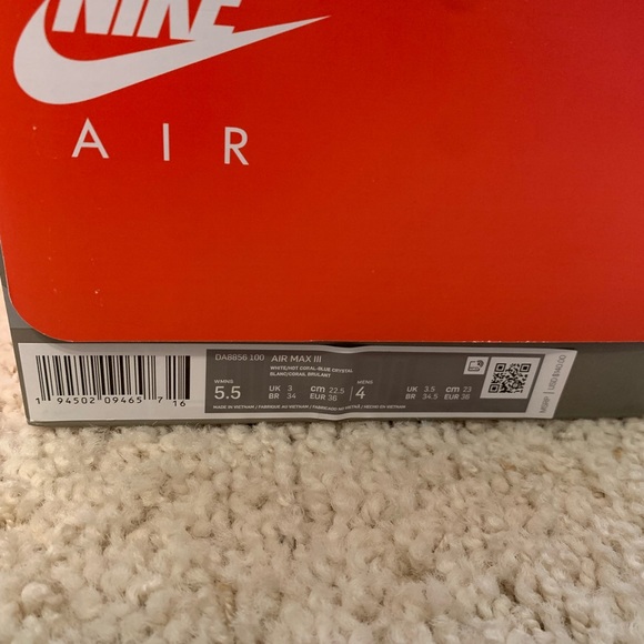 Womens Nike Air Max 90 ‘Hot Coral’ size 5.5 - Picture 9 of 9